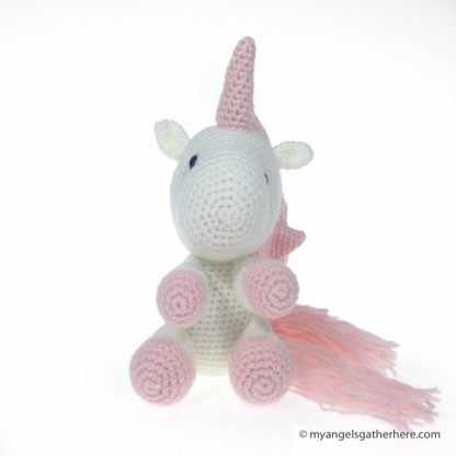 plushie unicorn pink
