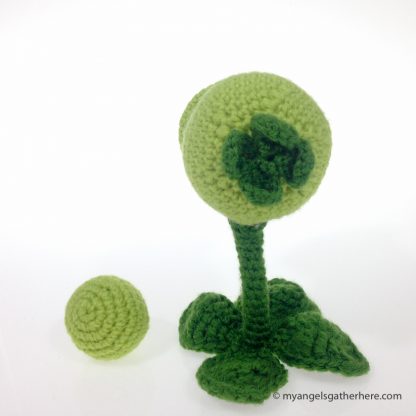 plants and zombies peashooter plushie