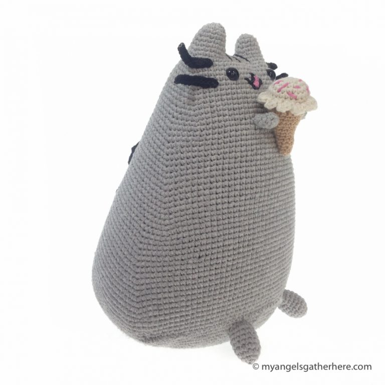 pusheen ice cream sandwich plush