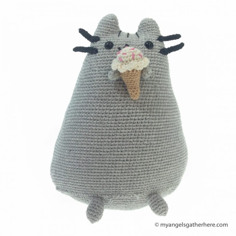 pusheen winter plush