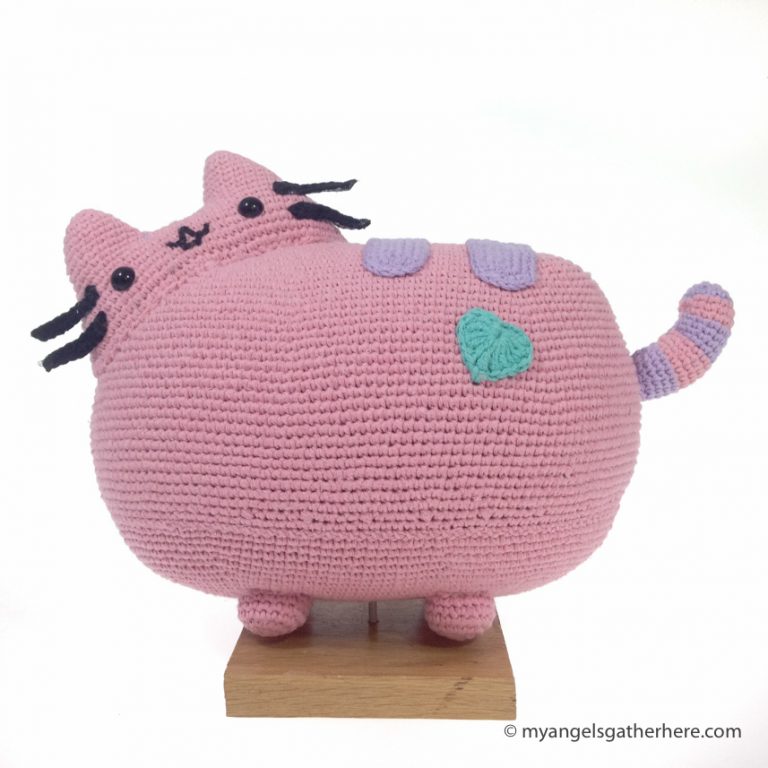 purple pusheen plush