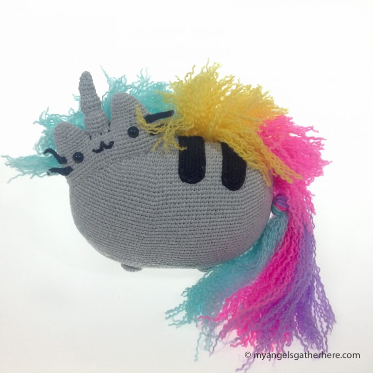 purple pusheen plush